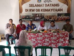 Lewat Jumling, Bhabinkamtibmas Kemayoran Perkuat Sinergi dengan RT, RW dan Kader Masyarakat