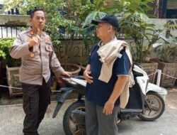 Sambang Kamtibmas, Polsek Cempaka Putih Dekatkan Diri Dengan Tokoh Masyarakat