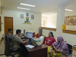 Pelayanan Prima, SPKT Polsek Kemayoran Layani Warga dengan 5S