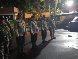 Patroli Cipta Kondisi 3 Pilar Menteng, Laksanakan Apel Cipkon Cegah Kejahatan Malam Hari
