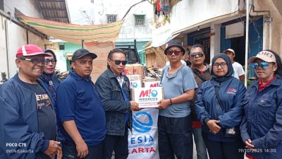 BAGANA MIO DKI Jakarta Berbagi: Bantuan untuk Warga Terdampak Kebakaran