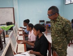 Tempa Karakter, Bangun Jiwa Pemimpin Muda, Kodaeral X Laksanakan Pemeriksaan Rikpsi Korp Kadet Republik Indonesia di Jayapura