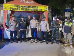 Patroli Tiga Pilar Menteng Perketat Pengamanan Malam di Perbatasan Kwitang–Kalipasir