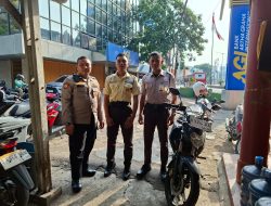 Unit Patko 1011 Laksanakan Patroli Strong Point di Kawasan Ruko Delta Building Antisipasi Kejahatan Jalanan