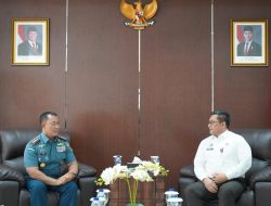 Perkuat Pertahanan dan Ekonomi Maritim, Sekda Provinsi Riau Laksanakan Kunjungan Kerja Ke Mako Lanal Dumai