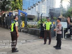 Polsek Metro Gambir Gelar Pengamanan Aset Vital di Kantor PT PELNI, Pastikan Situasi Aman dan Kondusif