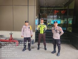 Polsek Metro Gambir Laksanakan Pengamanan Aset Vital di Kantor PT PELNI