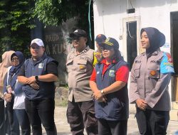Polsek Metro Gambir Bersama Tiga Pilar Gelar Jumling PSN dan Sosialisasi Bahaya Narkoba di Kebon Kelapa