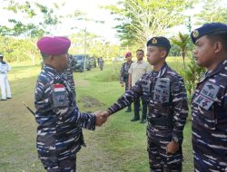 Gelora Samudera Timur Indonesia dan Semangat Membara, Dankodaeral X Kunjungi Prajurit Jalsena Lanal Sarmi