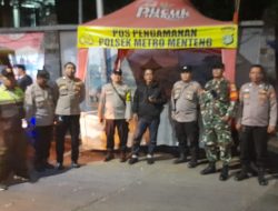 Patroli Malam Tiga Pilar Menteng, Wujudkan Wilayah Menteng Tetap Aman Dan Kondusif