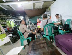 Bhabinkamtibmas Sambangi Warga Gunung Sahari Utara, Ajak Warga Aktif Cegah Curanmor