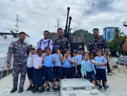 Tanamkan Jiwa Bahari Sejak Dini, Siswa Jean Mayer Preschool Kenal Lebih Dekat Kapal Perang Indonesia