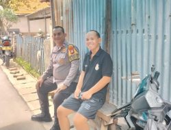 Bhabinkamtibmas Menteng Ajak Warga Rw 06 Bersinergi Jaga Keamanan Lingkungan