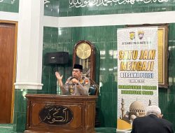 Polda Metro Jaya Gelar “Satu Jam Mengaji” di Masjid Al-Kautsar, Dirbinmas: Masjid Makmur, Kamtibmas Kuat