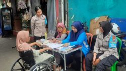 Polwan Jaga Jakarta Polres Metro Jakarta Pusat Edukasi Warga Soal KDRT dan Bullying di Kebon Melati