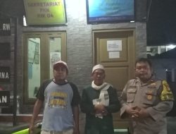 Siskamling Diperkuat, Polisi Bersama Ketua RT, Tokoh Agama, Petugas Keamanan dan Warga Jaga Kamtibmas di RW 04 Petamburan