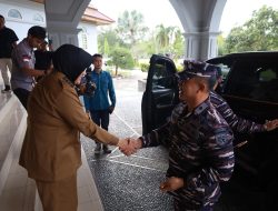 Perkuat Diplomasi Maritim di Negeri Istana, Danlanal Dumai Tegaskan Komitmen Kerjasama Dengan Pemerintah Kabupaten Siak