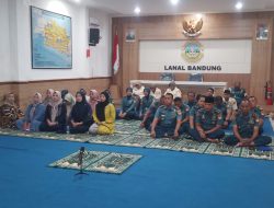 Jelang HUT Armada RI Ke-80 Tahun 2025, Prajurit Lanal Bandung Gelar Doa Bersama