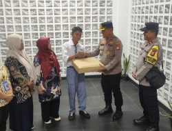 Polsek Metro Menteng Sambangi SMA Negeri 117, Kapolres Apresiasi Respons Cepat dan Beri Empati untuk Korban