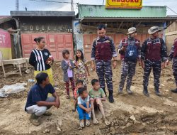 Satgas Kodaeral I Hadirkan Tim Psikologi TNI AL Untuk Pemulihan Trauma Korban Bencana