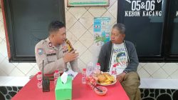 Bhabinkamtibmas Laksanakan Koordinasi dengan Ketua RW 06 Kebon Kacang sebagai Cooling System