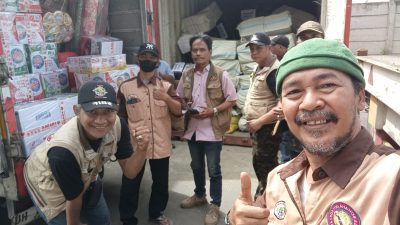 Ketua Siaga Bencana Inti Forkabi Pengurus Pusat Eko Suherman Mendistribusikan Bantuan ke Sumatera dan Aceh