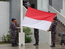 Perkuat Karakter Prajurit Jalasena Samudera, Pangkalan TNI AL Dumai Gelar Upacara Bendera 17 Desember