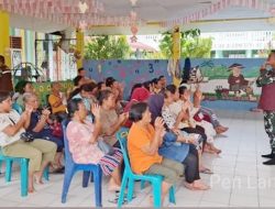 TNI AL Berikan Trauma Healing dan Pemeriksaan Kesehatan Bagi Masyarakat Terdampak Bencana