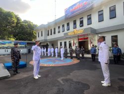 Pangkalan TNI AL Bandung Laksanakan Upacara Peringatan Hari Bela Negara Ke-77 Tahun 2025