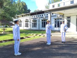 Dalam Rangka Memperkuat Semangat Nasionalisme, Lanal Simeulue Laksanakan Upacara Peringatan Ke-77 Hari Bela Negara Tahun 2025