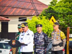 Komitmen Jaga Stabilitas Kamtibmas Nataru di Maluku, Dankodaeral IX Hadiri Apel Gelar Pasukan Operasi Lilin Salawaku 2025