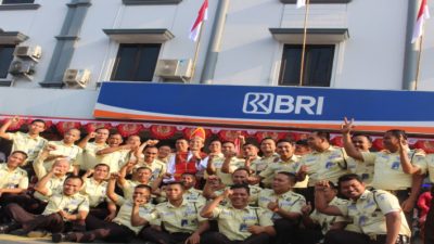 Pimpinan Cabang BRI Tangerang Merdeka Berikan Pembinaan dan Pengarahan kepada Tim Keamanan
