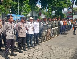 Apel Bersama Operasi Lilin 2025 Digelar di Kecamatan Senen, 110 Personel Disiagakan