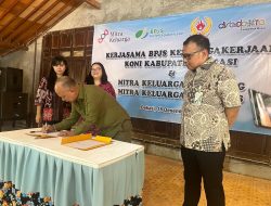 KONI Kabupaten Bekasi Gandeng BPJS Ketenagakerjaan dan RS Mitra Keluarga Jamin Kesehatan Atlet Porprov Jabar 2026
