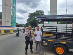 Bhabinkamtibmas Pegangsaan Bersama Warga Jaga Perbatasan, Cegah Keterlibatan Tawuran