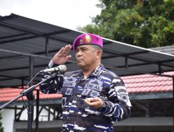 Kodaeral X TNI AL Gelar Apel Khusus, Dankodaeral X Tegaskan Tidak Ada Aktivitas Ilegal di Wilayah Laut