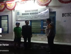 Bhabinkamtibmas Turun Langsung, Polri Pastikan Lingkungan Aman dan Kondusif