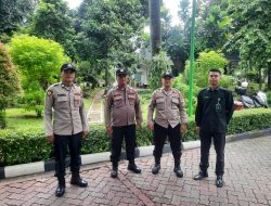Jelang Aksi Mahasiswa, Polisi Laksanakan Apel Pelayanan di Kantor Kementerian Kehutanan RI