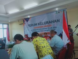 Polri Kawal Musrenbang Kelurahan Harapan Mulia, Dorong Pembangunan Tepat Sasaran