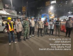 Patroli Tiga Pilar Menteng Diperkuat, Cegah Tawuran dan Jaga Kondusivitas Jelang Ramadhan