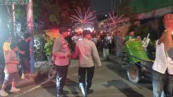 Bhabinkamtibmas Kebon Kacang Laksanakan Pelayanan dan Monitoring Pawai Obor Sambut Ramadhan, Situasi Aman dan Kondusif