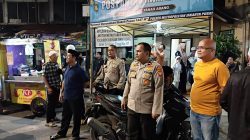 Polsek Metro Tanah Abang Amankan Kegiatan Tarhib Ramadhan Pawai Obor di Kebon Kacang