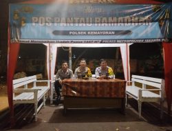 Polri Siaga Dini Hari, Pos Pantau Ramadan Kemayoran Dipastikan Aman Jelang Sahur