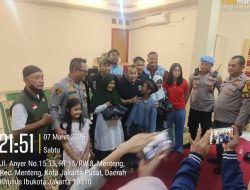 Kapolsek Metro Menteng Santuni Anak Yatim, Perkuat Silaturahmi Dengan Warga RW 09