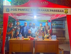 Polisi dan Warga Gelar Pos Pantau Ramadhan di Paseban, Antisipasi Gangguan Kamtibmas