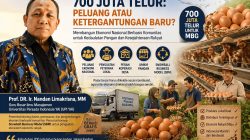 Program Makan Bergizi Gratis membutuhkan 700 juta telur. Apakah ini peluang membangun ekonomi nasional atau membuka ketergantungan baru? Simak analisis lengkapnya.