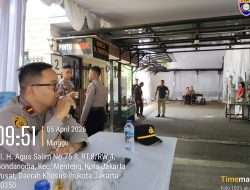 Polsek Metro Menteng Amankan Misa Paskah di Gereja St. Theresia, Ibadah Berlangsung Khidmat dan Kondusif