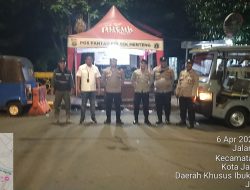 Jaga Malam Menteng, Patroli Tiga Pilar Sasar Perbatasan Menteng Tenggulun