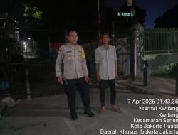 Polisi Patroli Dini Hari Antisipasi Tawuran di Kramat III, Situasi Aman