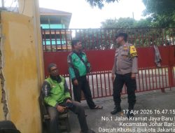 Ojol Jadi Mitra Kamtibmas, Polisi Turun Langsung Perkuat Keamanan Johar Baru